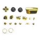 Buttons Electroplating Set Mod Kits Gold Κουμπιά Χρυσά - PS5 Controller
