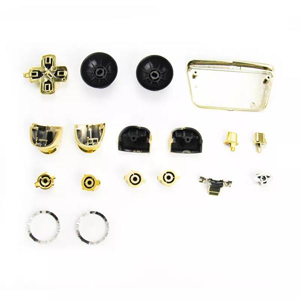 Buttons Electroplating Set Mod Kits Gold Κουμπιά Χρυσά - PS5 Controller