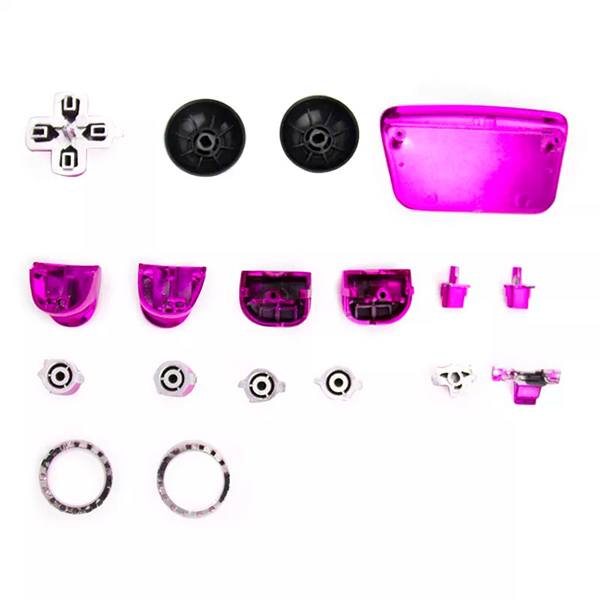 Buttons Electroplating Set Mod Kits Pink Κουμπιά Ροζ - PS5 Controller
