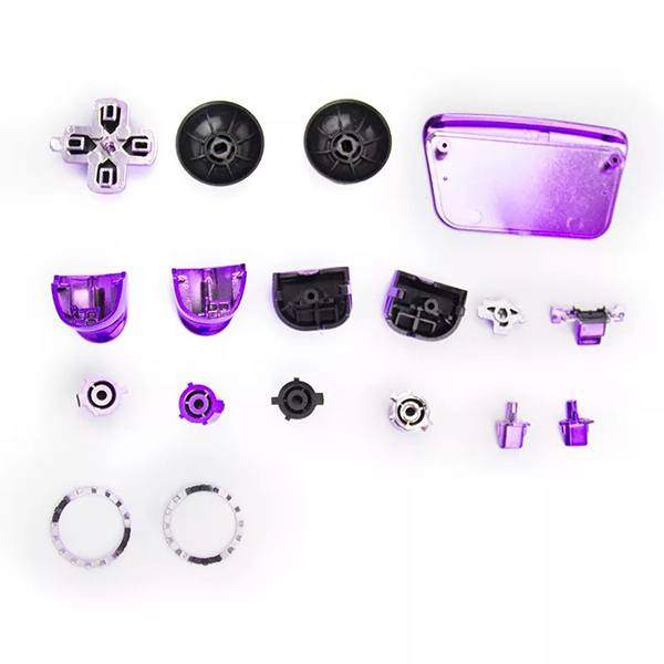 Buttons Electroplating Set Mod Kits Purple Κουμπιά Μωβ - PS5 Controller