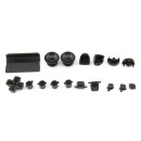 Buttons Plastic Set Mod Kits Black Πλαστικά Κουμπιά Μαύρα - PS4 V1.5 Controller