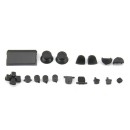 Buttons Plastic Set Mod Kits Black Πλαστικά Κουμπιά Μαύρα - PS4 V1.5 Controller