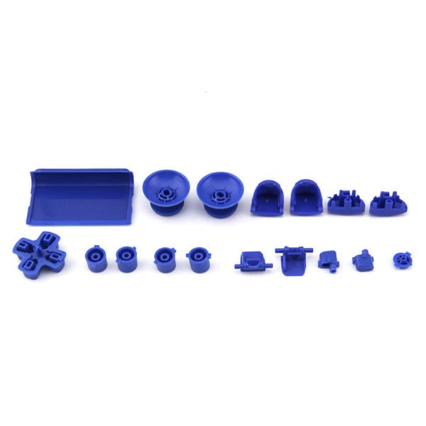 Buttons Plastic Set Mod Kits Blue Πλαστικά Κουμπιά Μπλε - PS4 V1.5 Controller