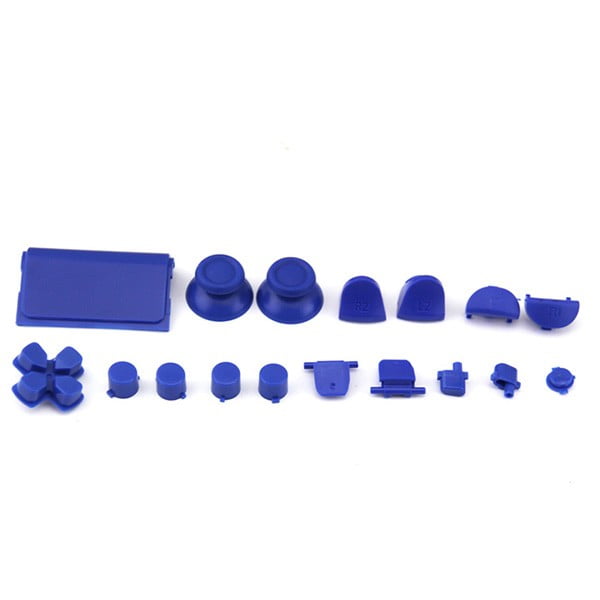 Buttons Plastic Set Mod Kits Blue Πλαστικά Κουμπιά Μπλε - PS4 V1.5 Controller