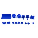Buttons Plastic Set Mod Kits Blue Πλαστικά Κουμπιά Μπλε - PS4 V2 Controller