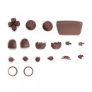 Buttons Plastic Set Mod Kits Brown Πλαστικά Κουμπιά Καφέ - PS5 Controller
