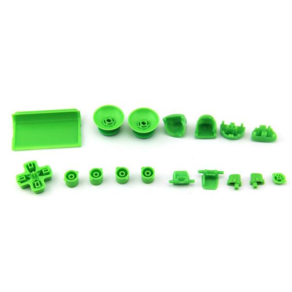 Buttons Plastic Set Mod Kits Green Πλαστικά Κουμπιά Πράσινα - PS4 V1.5 Controller