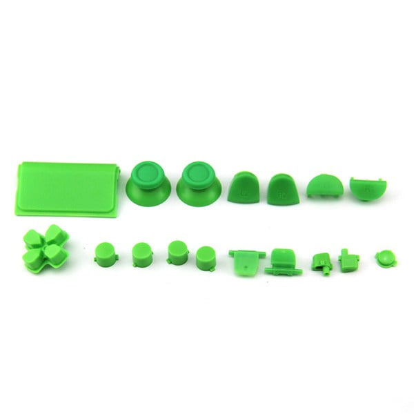 Buttons Plastic Set Mod Kits Green Πλαστικά Κουμπιά Πράσινα - PS4 V1.5 Controller