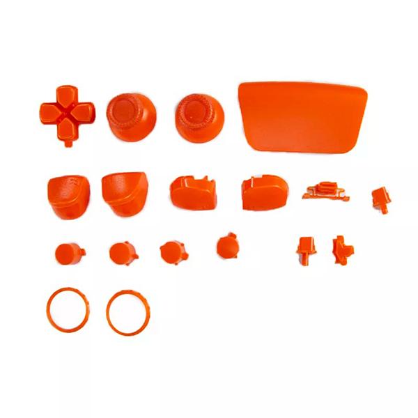 Buttons Plastic Set Mod Kits Orange Πλαστικά Κουμπιά Πορτοκαλί - PS5 Controller