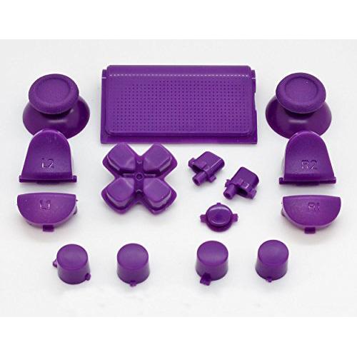 Buttons Plastic Set Mod Kits Purple Πλαστικά Κουμπιά Μωβ - PS4 V1 Controller
