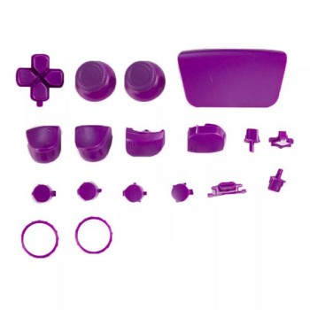 Buttons Plastic Set Mod Kits Purple Πλαστικά Κουμπιά Μωβ - PS5 Controller