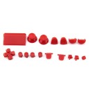 Buttons Plastic Set Mod Kits Red Πλαστικά Κουμπιά Κόκκινα - PS4 V1.5 Controller