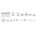 Buttons Plastic Set Mod Kits White Πλαστικά Κουμπιά Άσπρα - PS4 V1.5 Controller