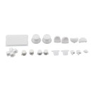 Buttons Plastic Set Mod Kits White Πλαστικά Κουμπιά Άσπρα - PS4 V1.5 Controller