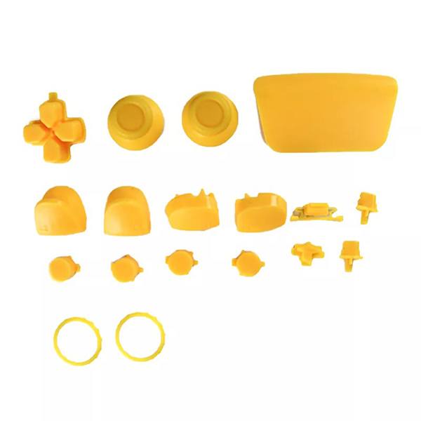 Buttons Plastic Set Mod Kits Yellow Πλαστικά Κουμπιά Κίτρινα - PS5 Controller