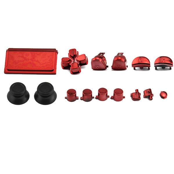 Buttons Set Mod Kits Red Κουμπιά Κόκκινα - PS4 V2 Controller