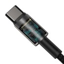 Cable Baseus Tungsten Gold CATWJ-01 100W USB-C To USB-C 1m