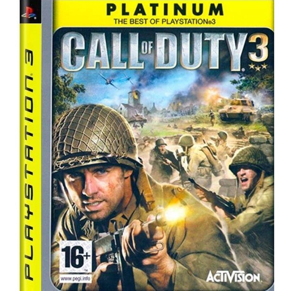 Call Of Duty 3 Platinum - PS3 Used Game