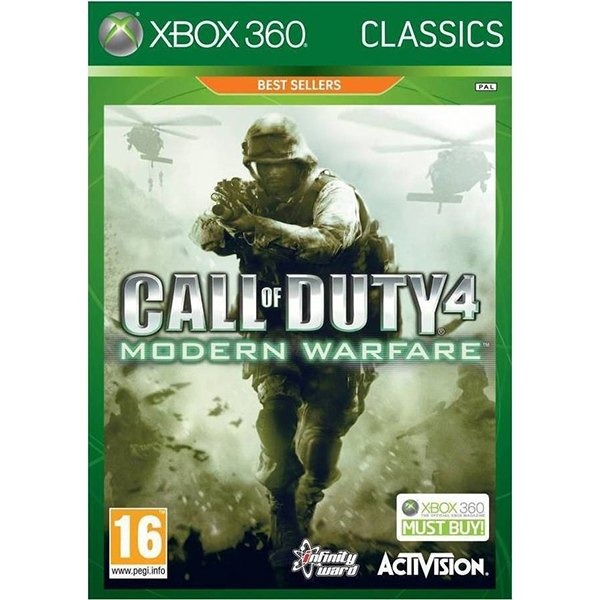 Call of Duty 4 Modern Warfare Classics Edition - Xbox 360 Used Game