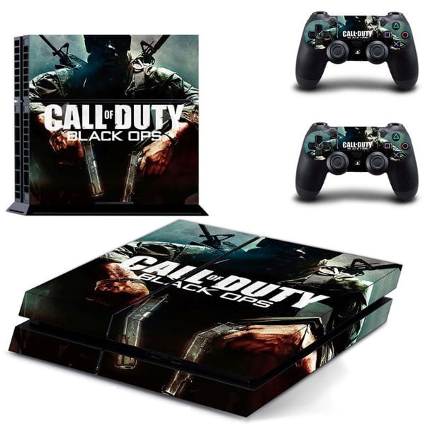 Sticker Skin Call Of Duty Black Ops Αυτοκόλλητο + 2 Controller Sticker - PS4 Fat Console