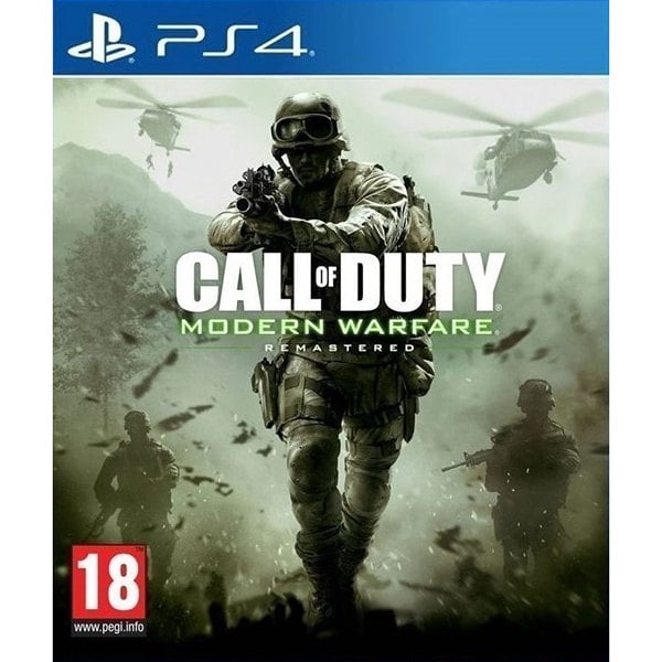 Call Of Duty Modern Warfare Remastered - PS4 Game