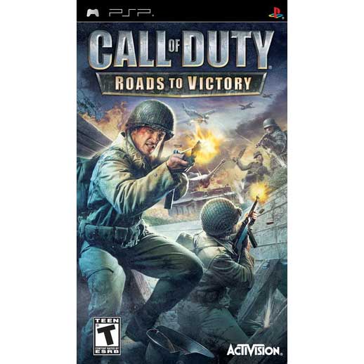 Call Of Duty Roads To Victory - PSP Game Call Of Duty Roads To Victory - PSP Game