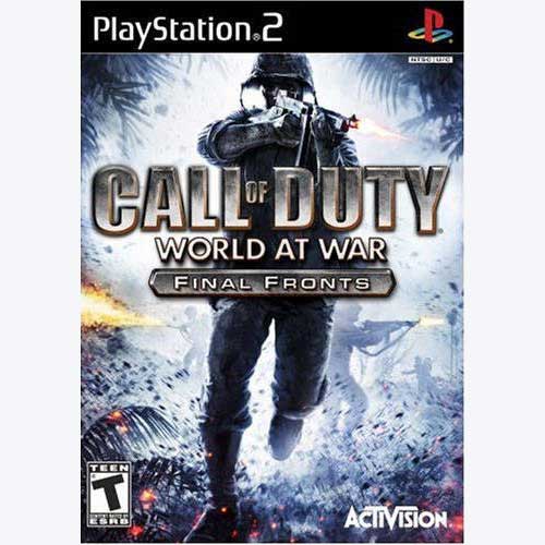 Call Of Duty World At War Final Fronts - PS2 Used Game Call Of Duty World At War Final Fronts - PS2 Used Game
