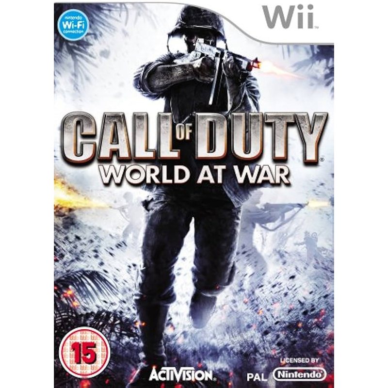 Call Of Duty World At War - Wii Used Game Call Of Duty World At War - Wii Used Game