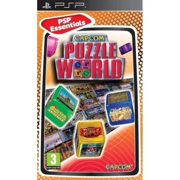 Capcom Puzzle World - PSP Used Game Capcom Puzzle World - PSP Used Game