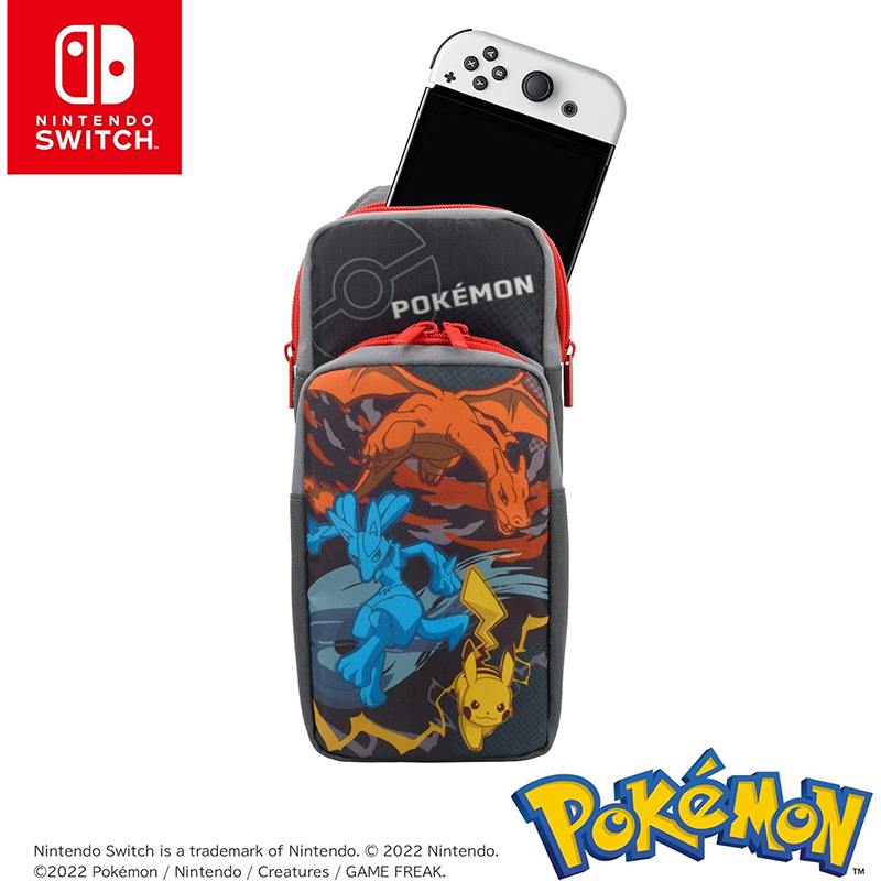 Carry Case Protection Adventure Pack Charizard Lucario & Pikachu Θήκη Μεταφοράς - Nintendo Switch Console