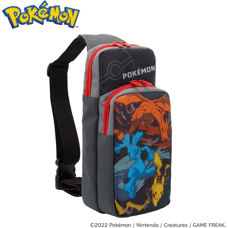 Carry Case Protection Adventure Pack Charizard Lucario & Pikachu Θήκη Μεταφοράς - Nintendo Switch Console