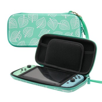 Carry Case Protection Θήκη Green Flower - Nintendo Switch Console Carry Case Protection Θήκη Green Flower - Nintendo Switch Console
