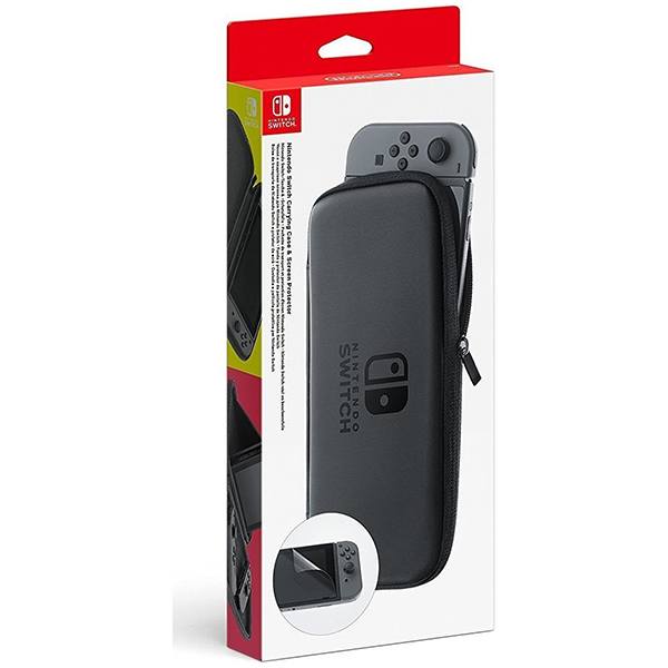 Carry Case Protection Nintendo Θήκη Black + Screen Protector - Nintendo Switch Console