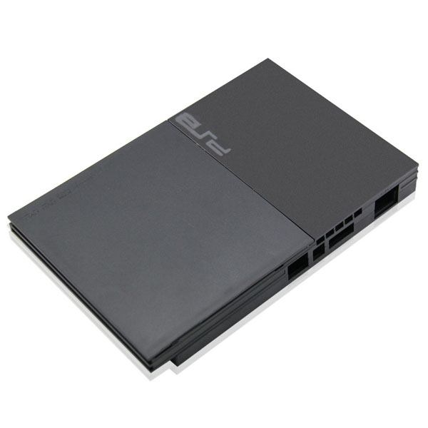 Case Shell Black Καπάκι Κέλυφος Μαύρο - PS2 Slim 90000