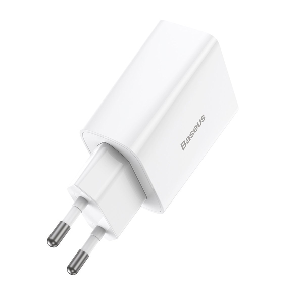 Charger Baseus Speed Mini Quick USB-C PD 20W White Φορτιστής