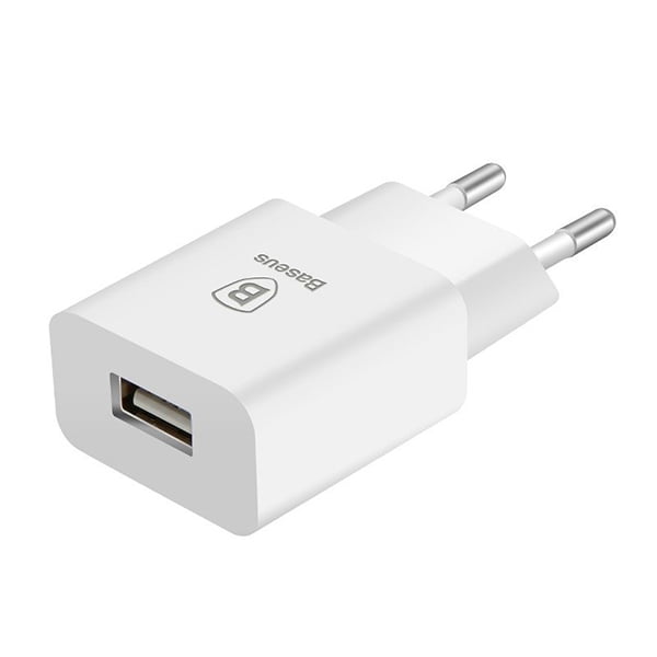 Charger Letour Φορτιστής Baseus White 2100mAh