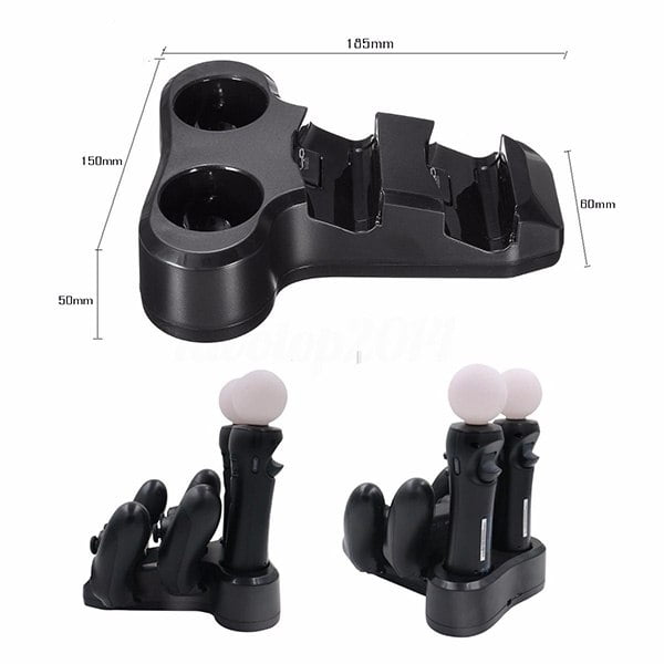 Charging Stand Controller & Move With Dongle - PS4 Controller