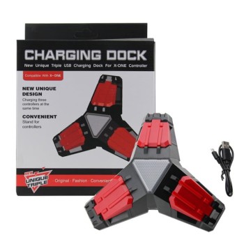 Charging Stand Dock Triple Controller Black - Xbox One Controller Charging Stand Dock Triple Controller Black - Xbox One Controller