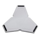 Charging Stand Dock White Triple Controller - PS4 Controller