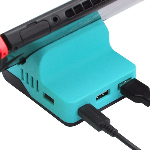 Charging Stand & Hub Blue Βάση Φόρτισης Μπλε - Nintendo Switch Console Charging Stand & Hub Blue Βάση Φόρτισης Μπλε - Nintendo Switch Console