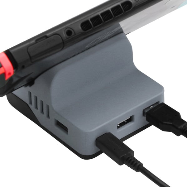Charging Stand & Hub Gray Βάση Φόρτισης Γκρι- Nintendo Switch Lite Console Charging Stand & Hub Gray Βάση Φόρτισης Γκρι- Nintendo Switch Lite Console