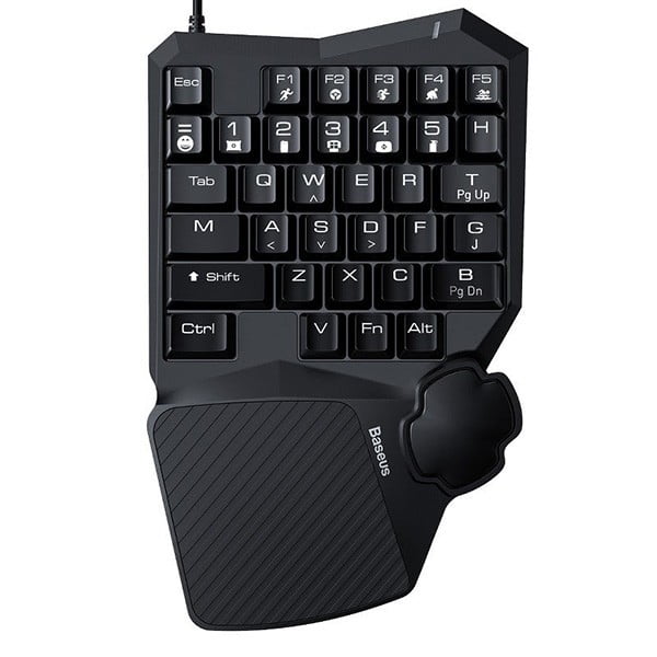 Complete Gaming Set Baseus GAMO Keyboard + Mouse + Adapter For Mobile Phone