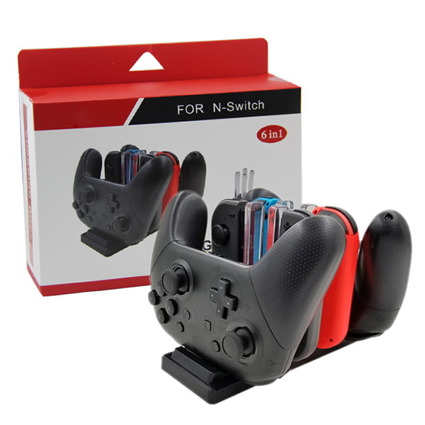 Controller Charging 6 in 1 Φορτιστής - Nintendo Switch Joy Con / Pro Controller