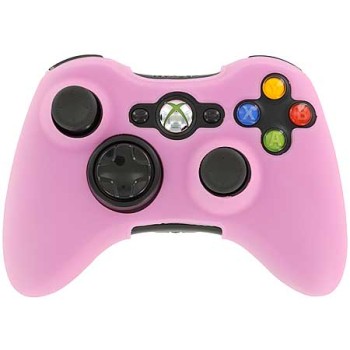 Silicone Case Skin Pink Κάλυμμα Σιλικόνης Χειριστηρίου Ροζ - Xbox 360 Controller