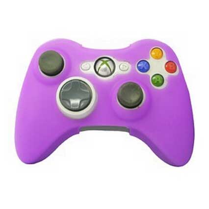 Silicone Case Skin Purple Κάλυμμα Σιλικόνης Χειριστηρίου Μωβ - Xbox 360 Controller
