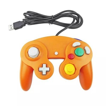 Χειριστήριο Ενσύρματο Controller Retro Gamecube Orange - PC USB Controller Χειριστήριο Ενσύρματο Controller Retro Gamecube Orange - PC USB Controller