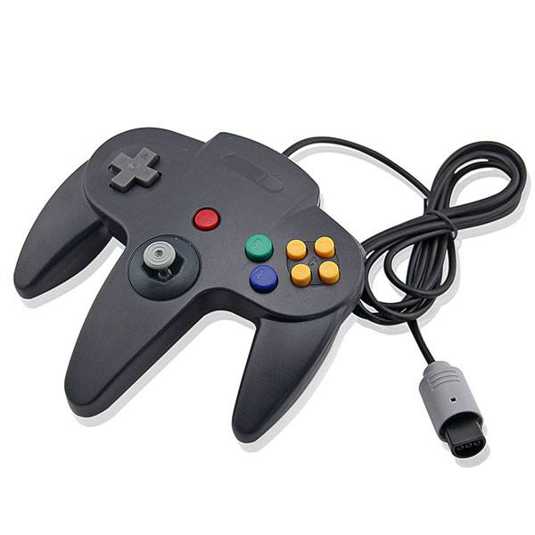 Χειριστήριο Ενσύρματο Controller Retro N64 Black - N64 Controller