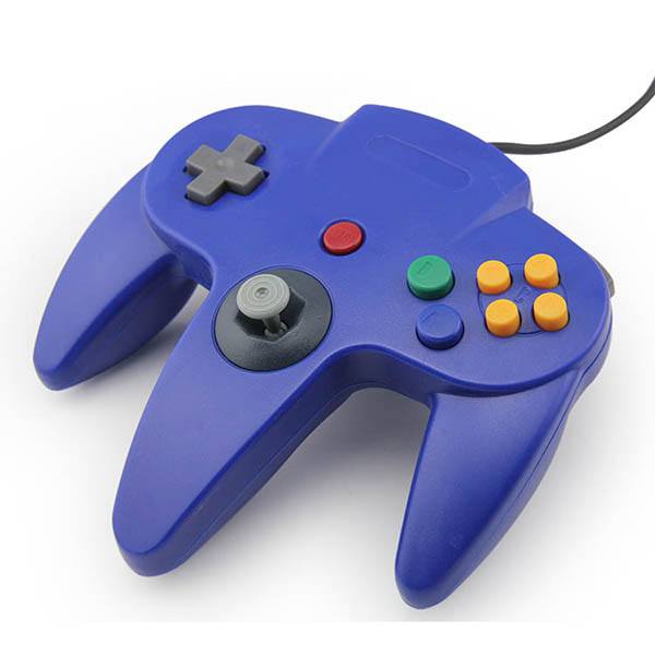 Χειριστήριο Ενσύρματο Controller Retro N64 Blue - N64 Controller