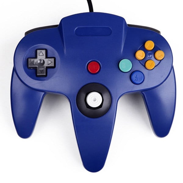 Χειριστήριο Ενσύρματο Controller Retro N64 Blue - PC USB Controller
