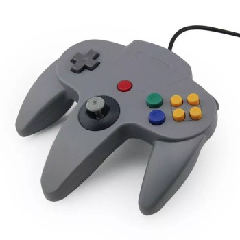 Χειριστήριο Ενσύρματο Controller Retro N64 Grey - N64 Controller Χειριστήριο Ενσύρματο Controller Retro N64 Grey - N64 Controller